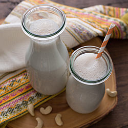 Cinnamon Vanilla Cashew Milk
