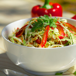 Summer Slaw with Cilantro Dressing