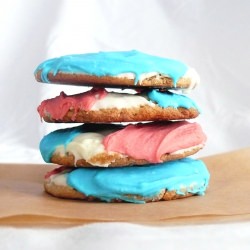 Patriotic Peanut Butter Cookies