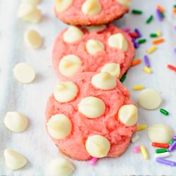 Easy Strawberry Cookies