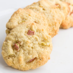 Rhubarb-Coconut Cookies