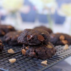 Double Peanut Butter Choc Cookies