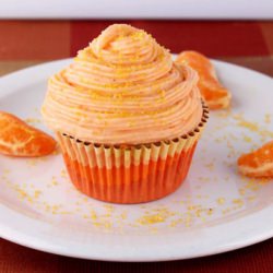 Orange Creamsicle Cupcakes
