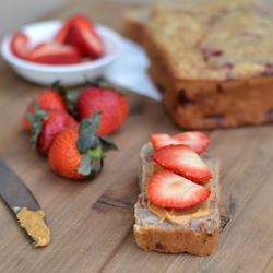 Strawberry Banana Breakfast Bread