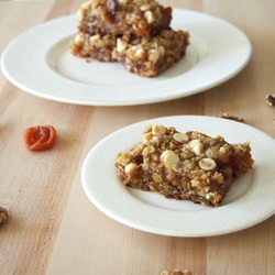 Apricot Oat Nut Bars