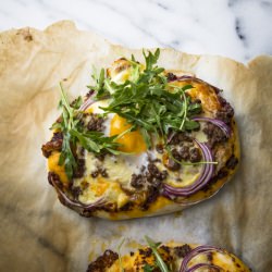 Breakfast Pizzas