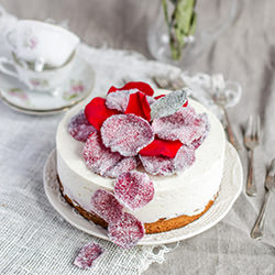Cheesecake “Strawberry Rose”