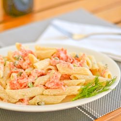 Creamy Smoked Salmon Pasta