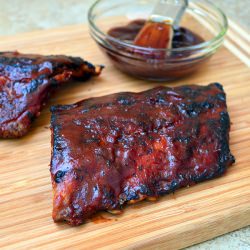 Barbecued Baby Back Ribs