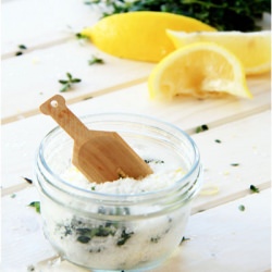 Lemon and Thyme Salt