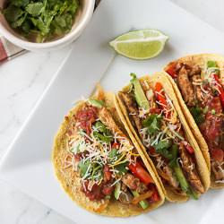 Chipotle Marinated Chicken Tacos