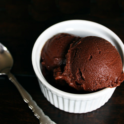 Rich Chocolate Sorbet