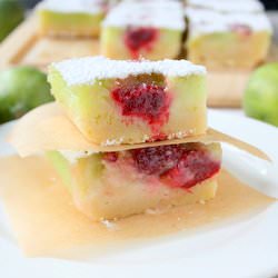 Raspberry Lime Bars