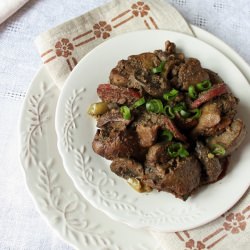 Pan Cooked Chicken Livers