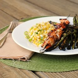 Honey Chicken Skewers