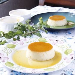 Orange Caramel Custard
