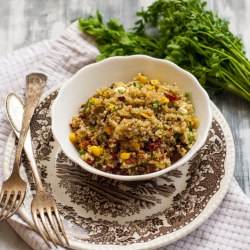 Quinoa Mozzarella Salad