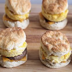Sausage, Egg & Cheese Biscuits