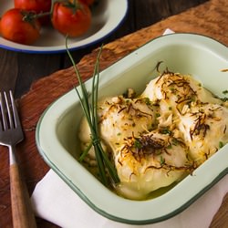Stuffed Egg Gratin