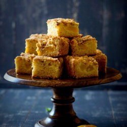 Egg-Free Peach Coffee Cake
