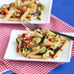 Roasted Vegetable Pasta Salad