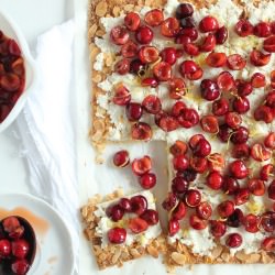 Cherry Ricotta Tart