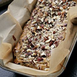 Chocolate-Hazelnut Banana Bread