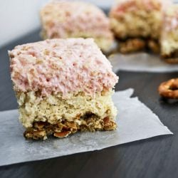 Strawberry Pretzel Salad Treats