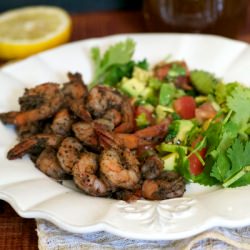 Jerk Grilled Shrimp Salad