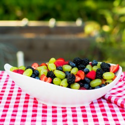 Honey Lime Fruit Salad