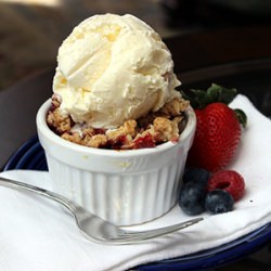 Perfect Berry Crisp for Summer