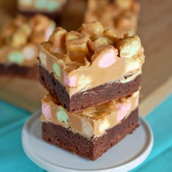 Peanut Butter Marshmallow Brownies