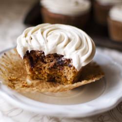 Beet and Carrot Cupcakes