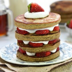 Strawberry Shortcake Pancakes