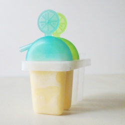 Mango Banana Popsicles