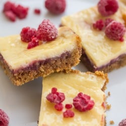 Raspberry-Lime Cheesecake Squares