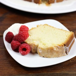 Peach Bellini Pound Cake