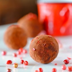 Chocolate Goat Cheese Truffles