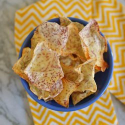 Homemade Taro Chips
