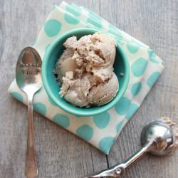 Banana Almond Butter Ice Cream