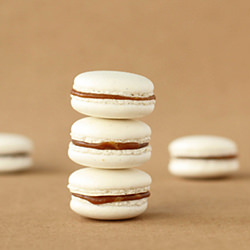 Salted Caramel Macarons