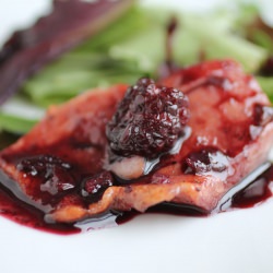 Blackberry Glazed Salmon