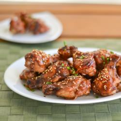 Baked Hoisin Chicken Wings
