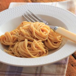 Spaghetti con Acciughe