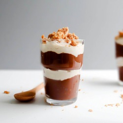 PB & Chocolate Pudding Parfaits