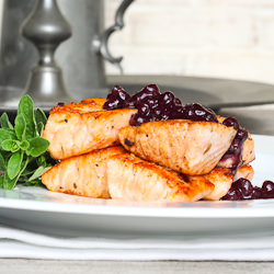 Butter Rubbed Salmon