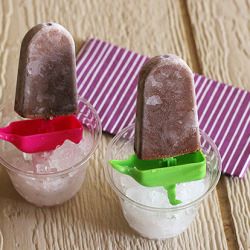 Cocoa Banana Yogurt Pops