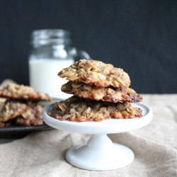 Honey Oatmeal Chocolate Chip Cookie