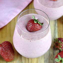 Strawberries and Cream Smoothie