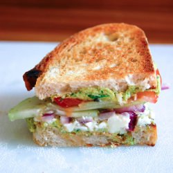 Greek Salad Sandwich